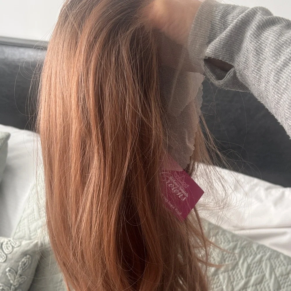 Brosegold Brown Women's Hair Wig - Picture 5 of 8